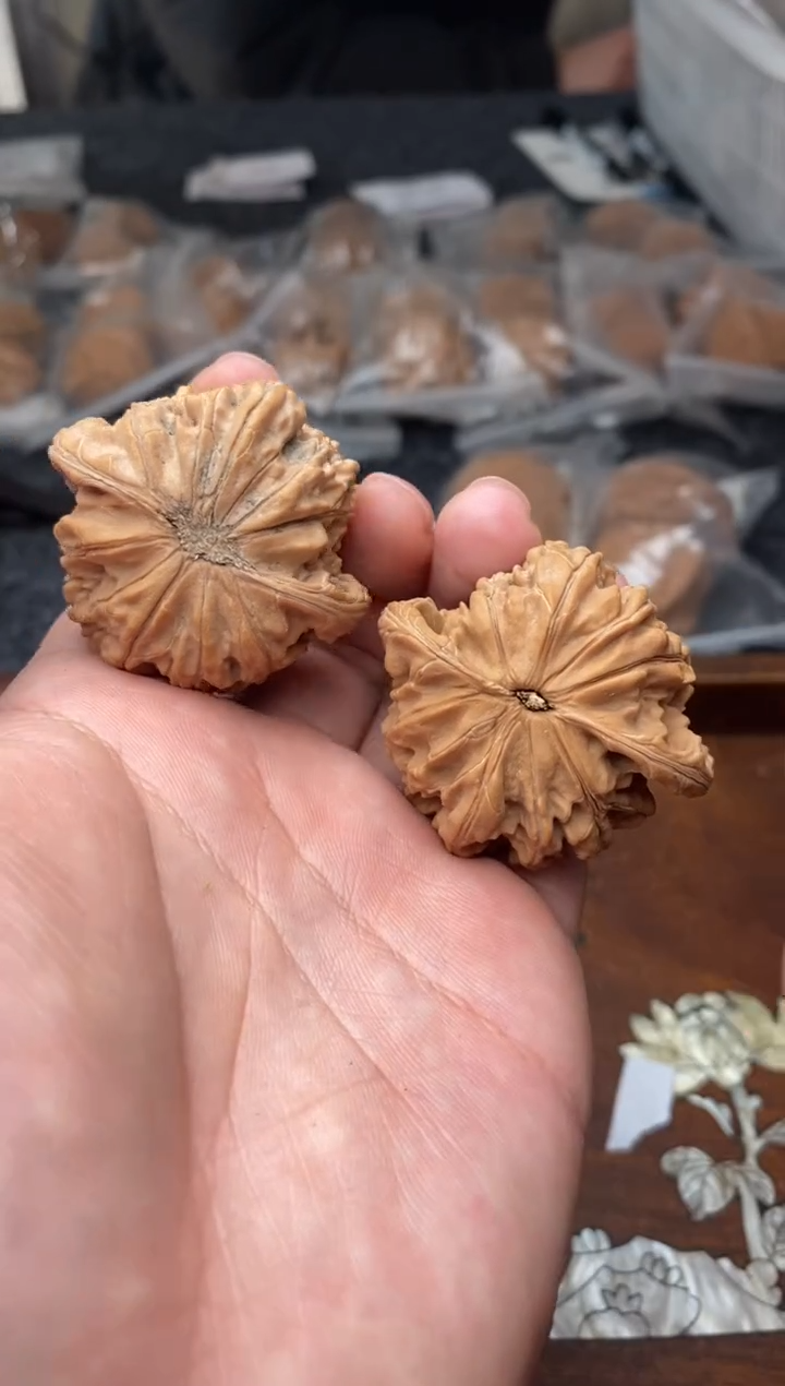 【闪购商品】文玩核桃把件G100号42尺磨盘