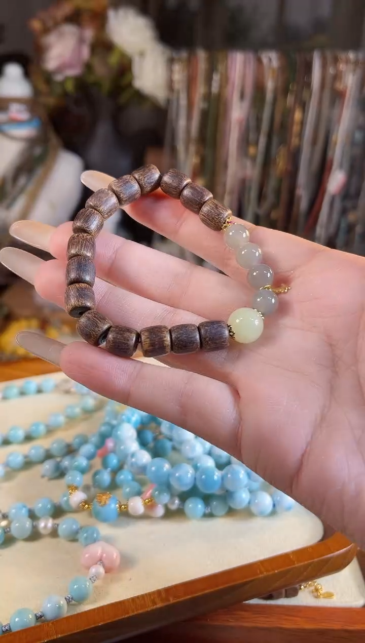 【闪购商品】和田玉手链银S925镶嵌多样性发货其一