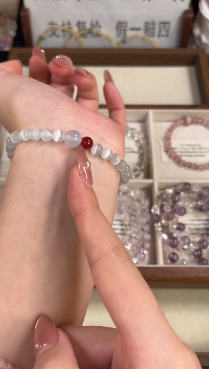 未镶嵌手串变石           