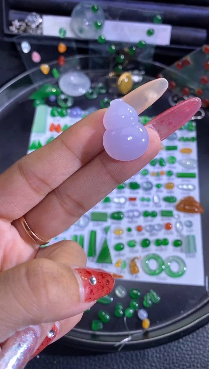 未镶嵌挂件翡翠葫芦