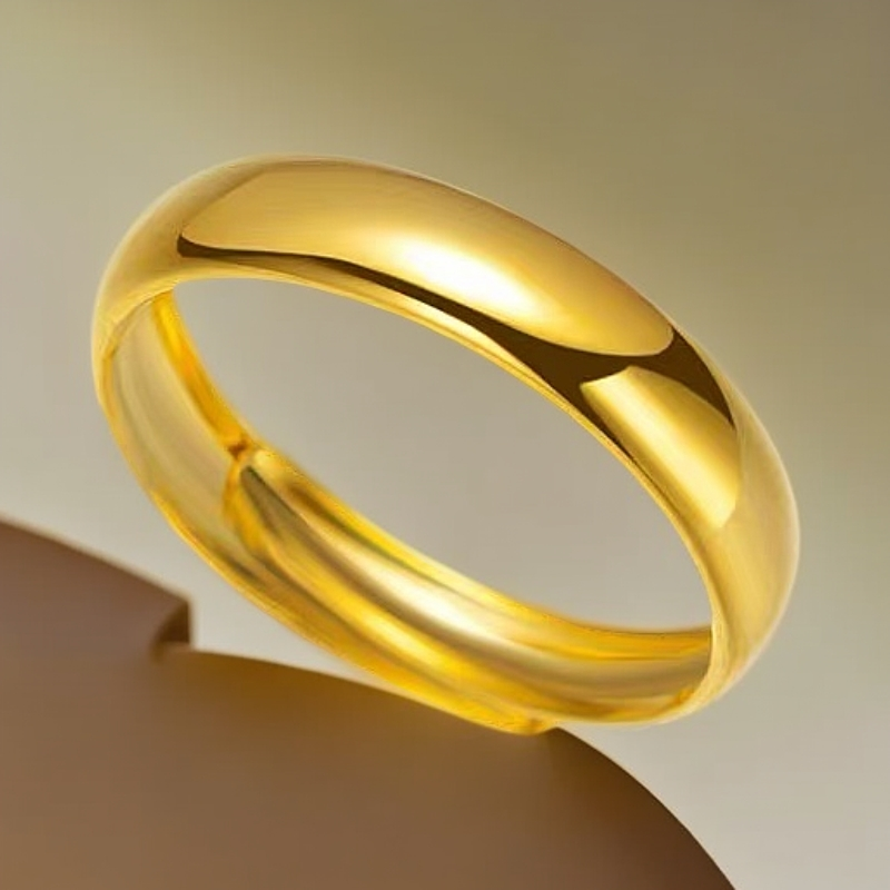  【张总】时尚大气百搭气质素圈合金戒指【ZL7243】