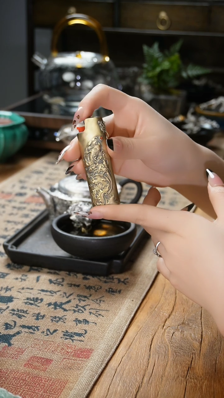 【闪购商品】福器艺术黄铜锦鲤火机壳