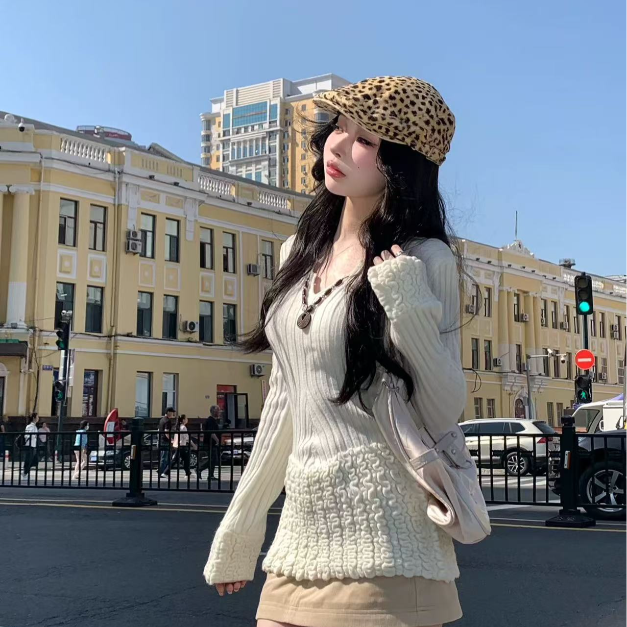 网红少女宽松韩系ins风上衣夏季4号