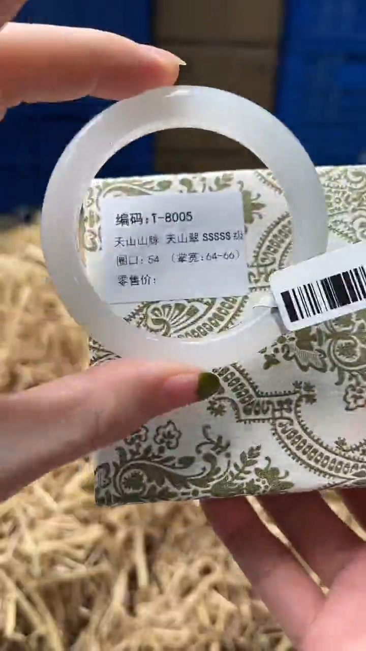 未镶嵌手镯石英质玉T8005