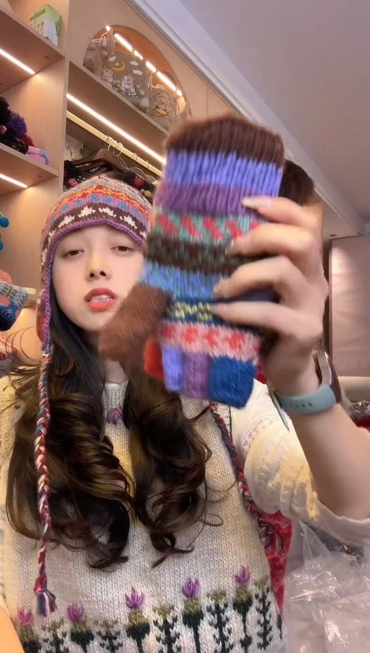 羊毛z*y百羊毛手套B656