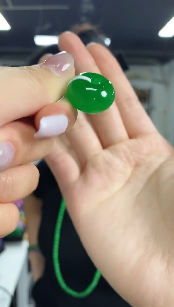 翡翠未镶嵌颈饰闪购链接  多样性发其一颜色微差