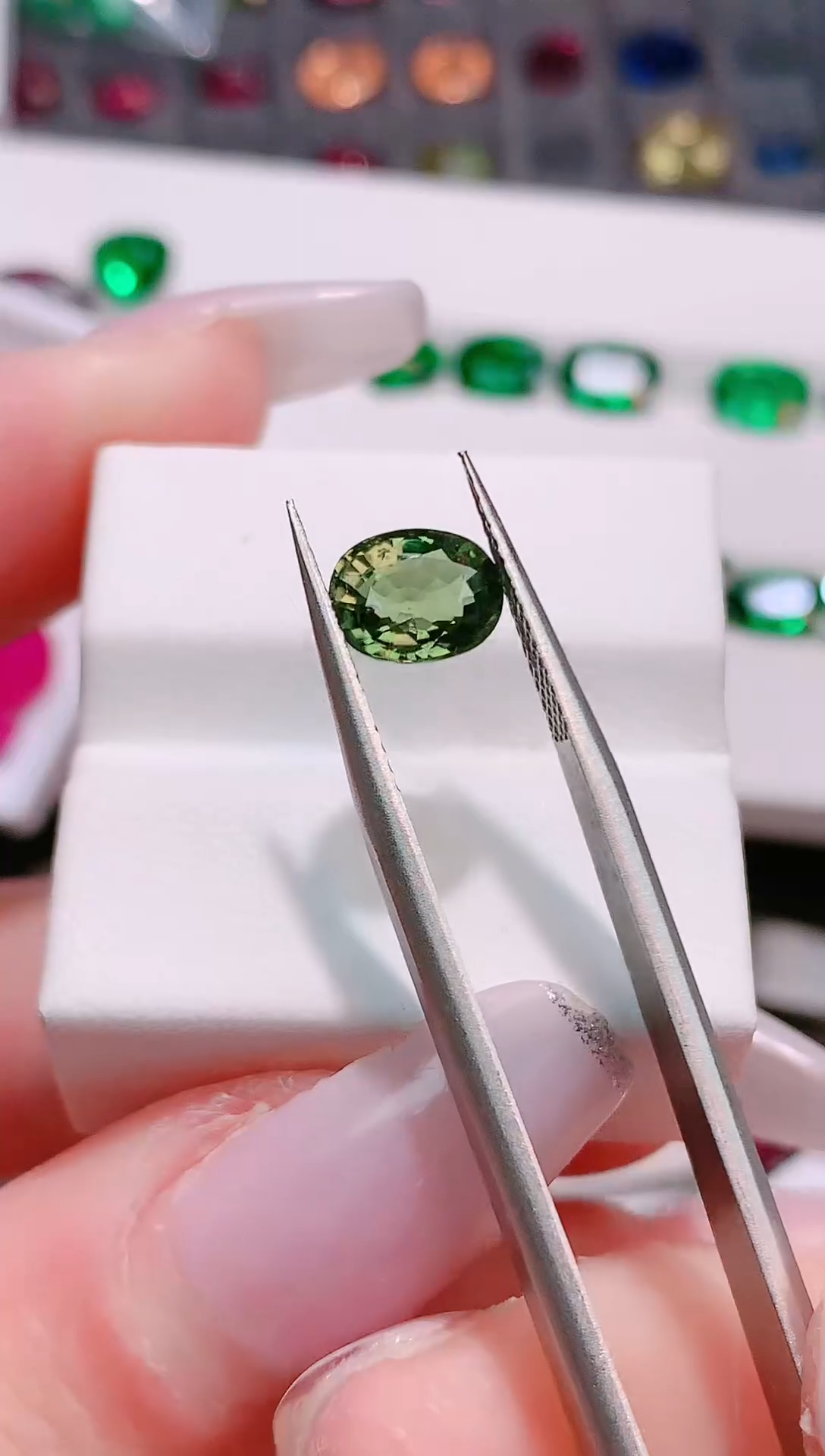 未镶嵌珠宝半成品碧玺1.41ct