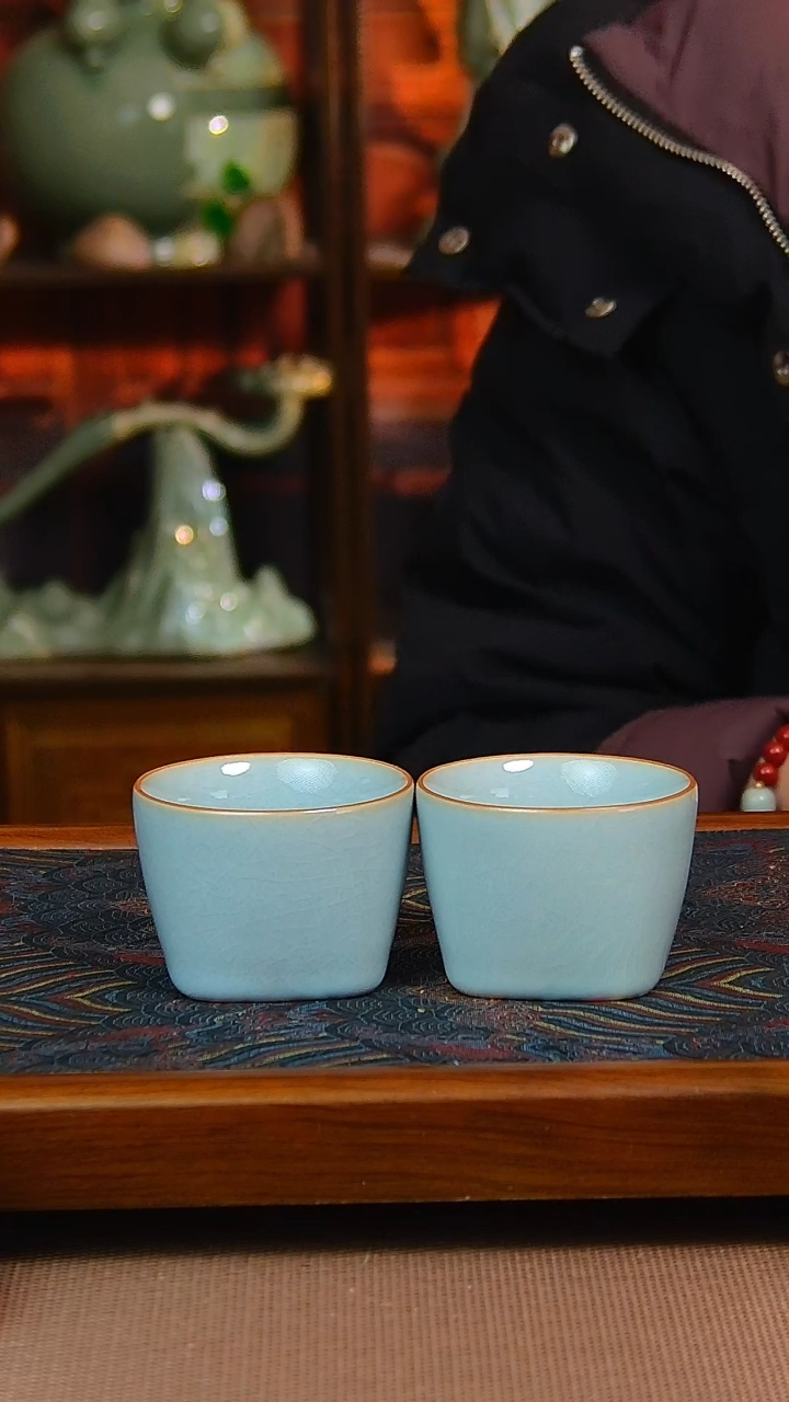 【闪购商品】原矿汝瓷福利单杯，微瑕