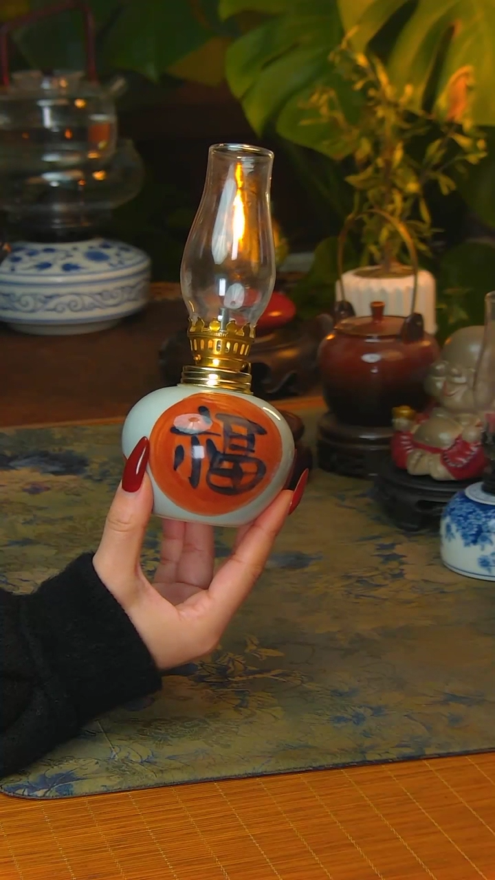 【闪购商品】景德镇陶瓷灯摆件