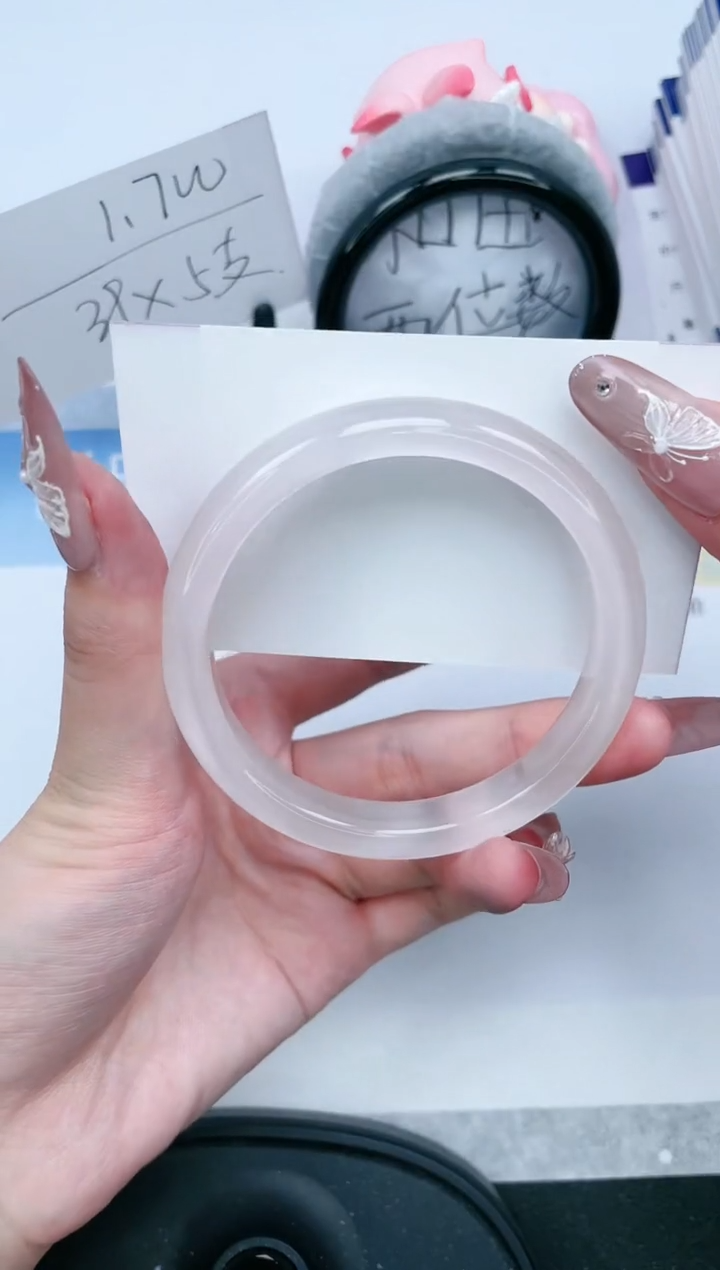 石英质玉未镶嵌手镯277-58.7