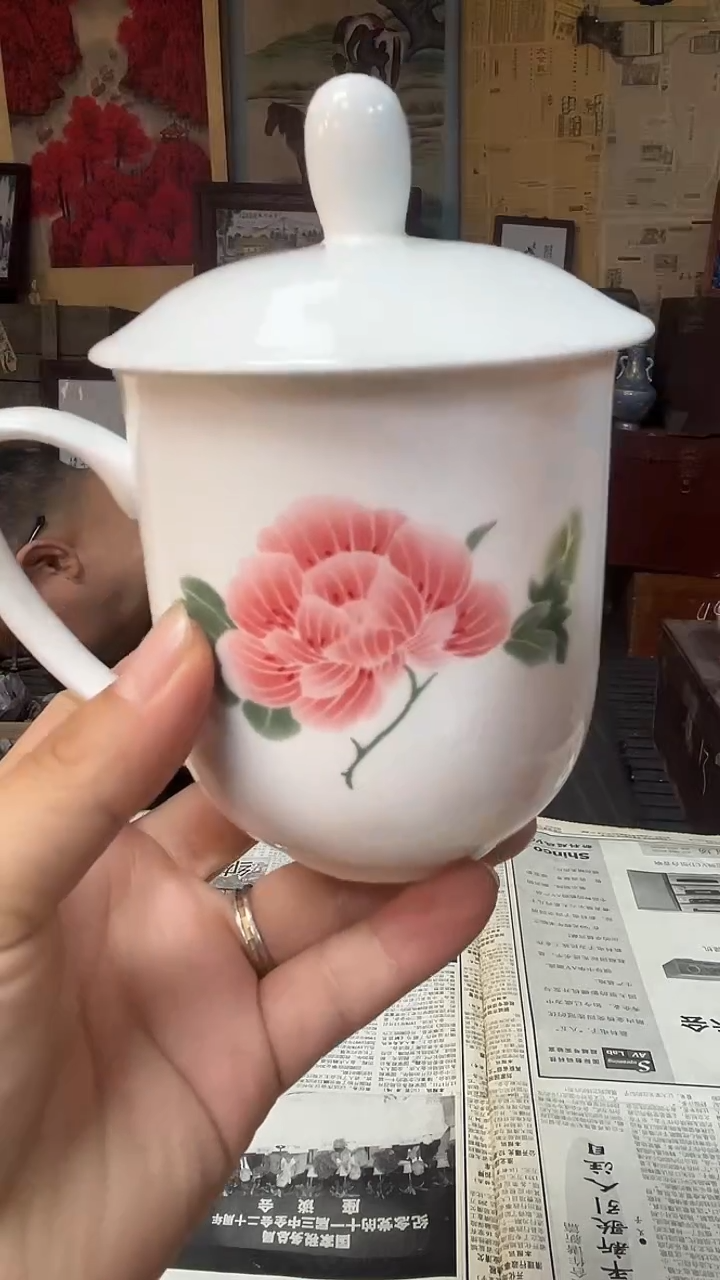 摆件陶景德镇老瓷仓0016