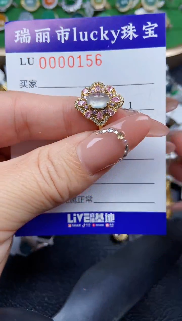 【闪购商品】翡翠颈饰银S925镶嵌0156