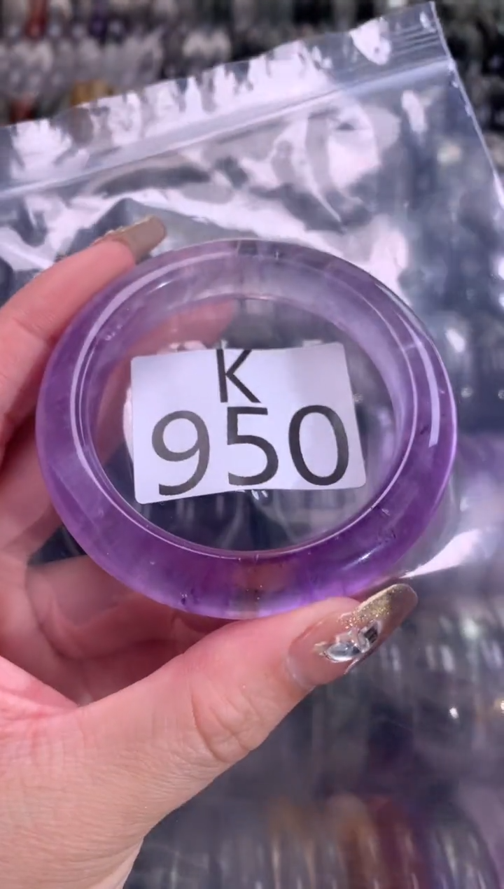 【闪购商品】水晶水晶手镯未镶嵌950-51