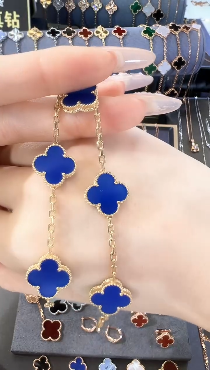 【闪购商品】玛瑙/玉髓手链18K金镶嵌18K黄手链