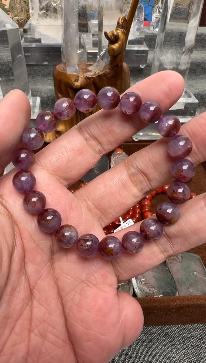 未镶嵌手串水晶?**?极光23手串