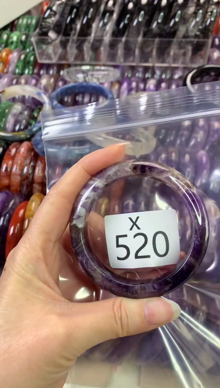 【闪购商品】水晶水晶手镯X未镶嵌520-56