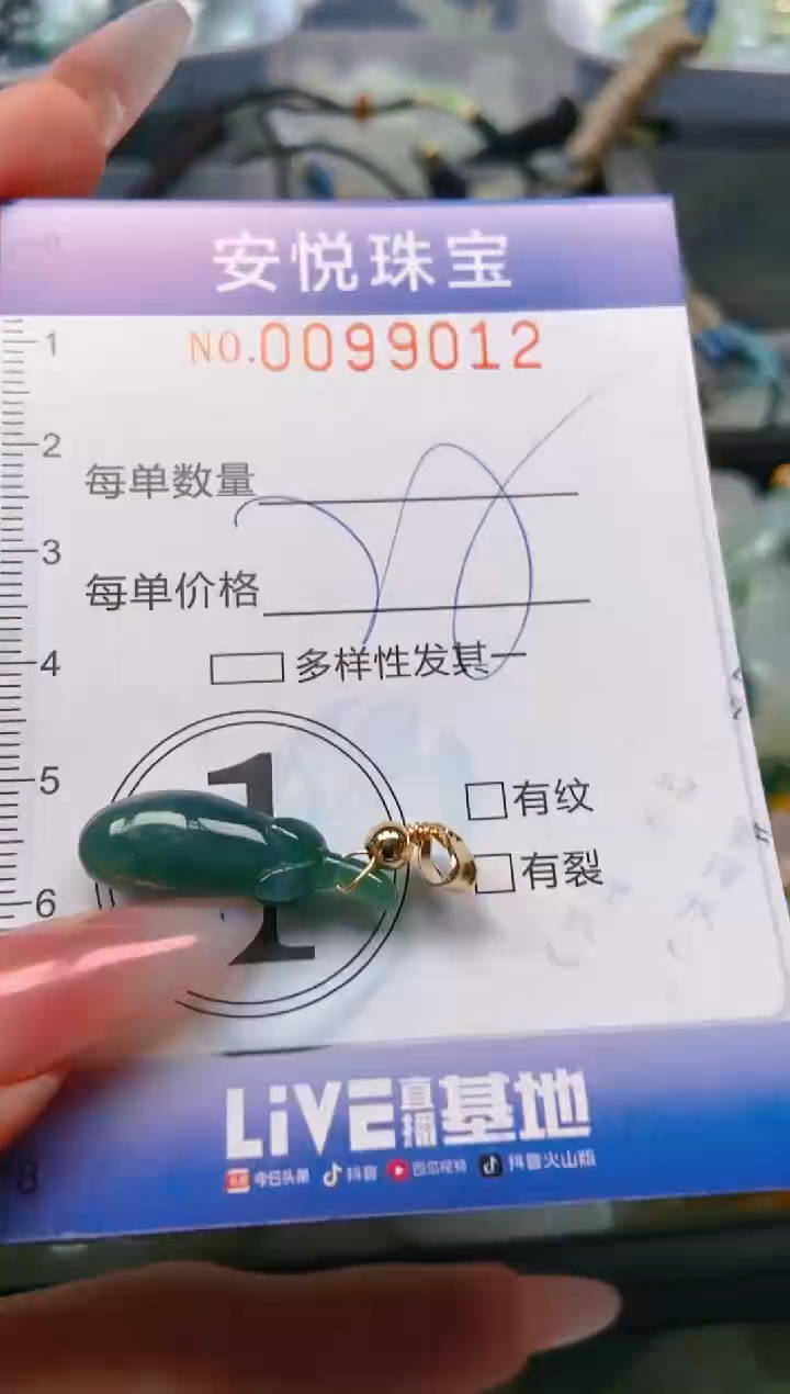 【闪购商品】翡翠颈饰未镶嵌闪购0099012