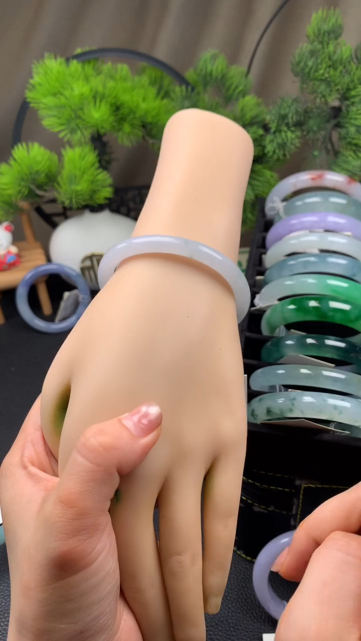 未镶嵌手镯翡翠54.6-47.3-7-7