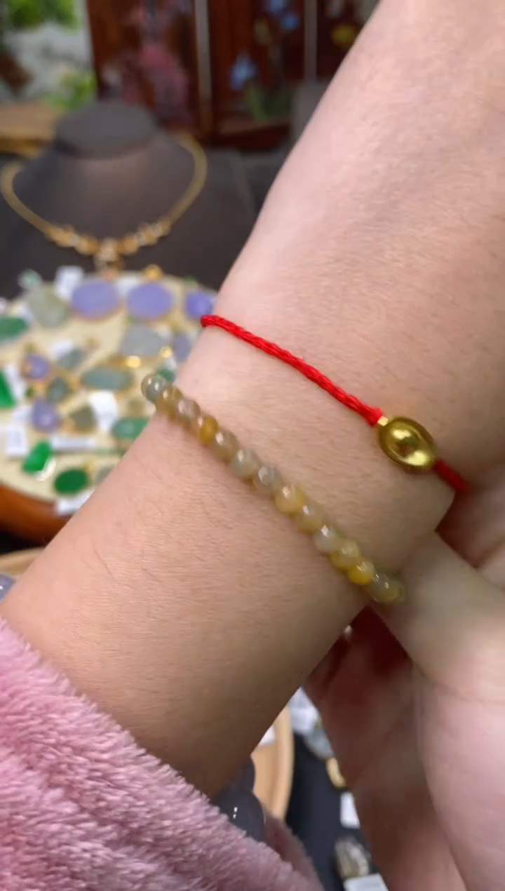 【闪购商品】翡翠颈饰银S925镶嵌净货14012多样性发其一