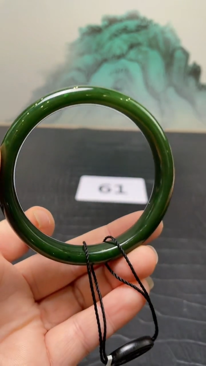 未镶嵌手镯和田玉（碧玉）9****661