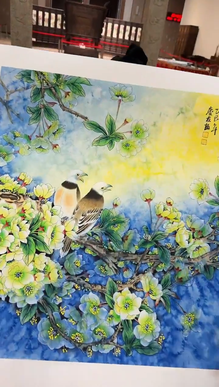 国画42赵隆轩美术馆李庆友老师作品