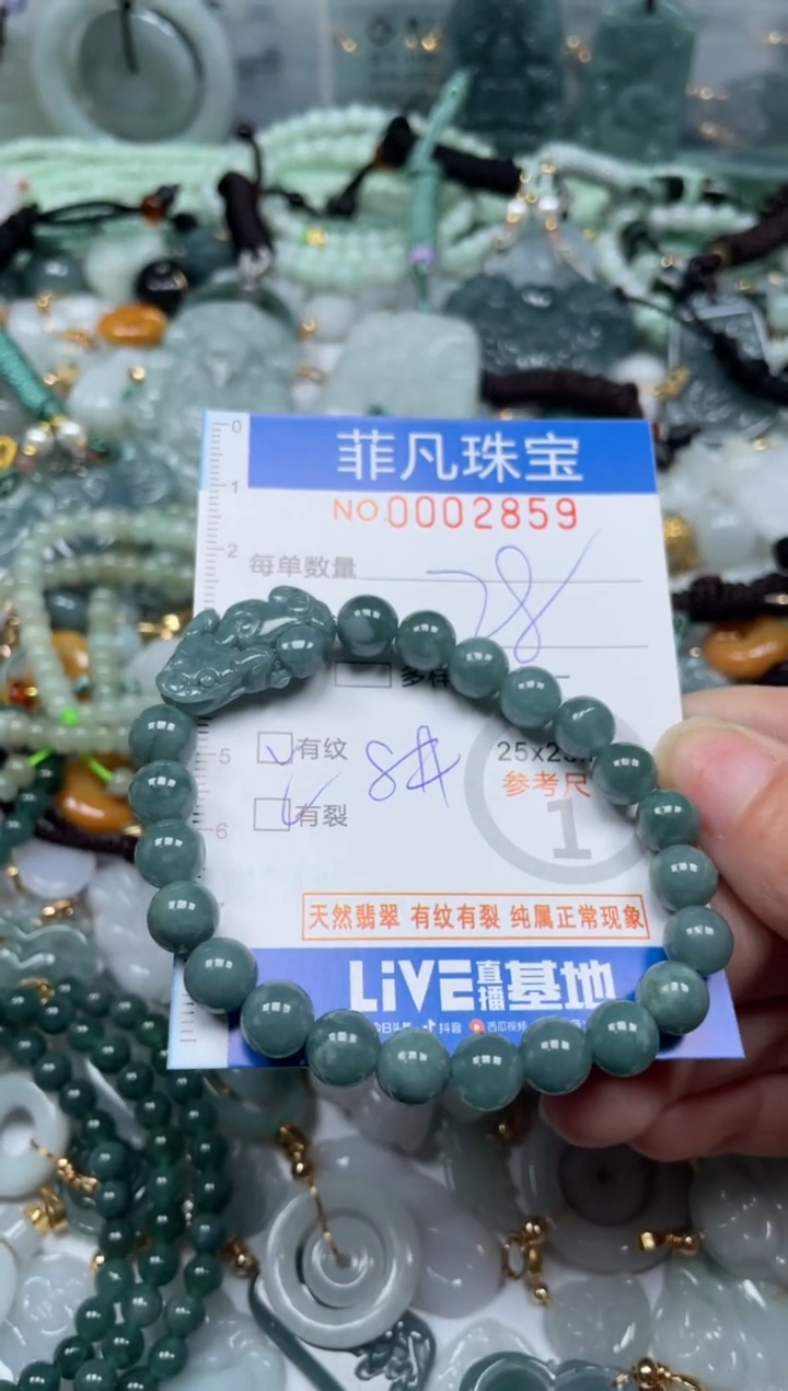 【闪购商品】翡翠颈饰未镶嵌00..2859