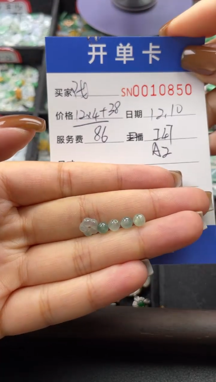 颈饰未镶嵌翡翠戏*10850
