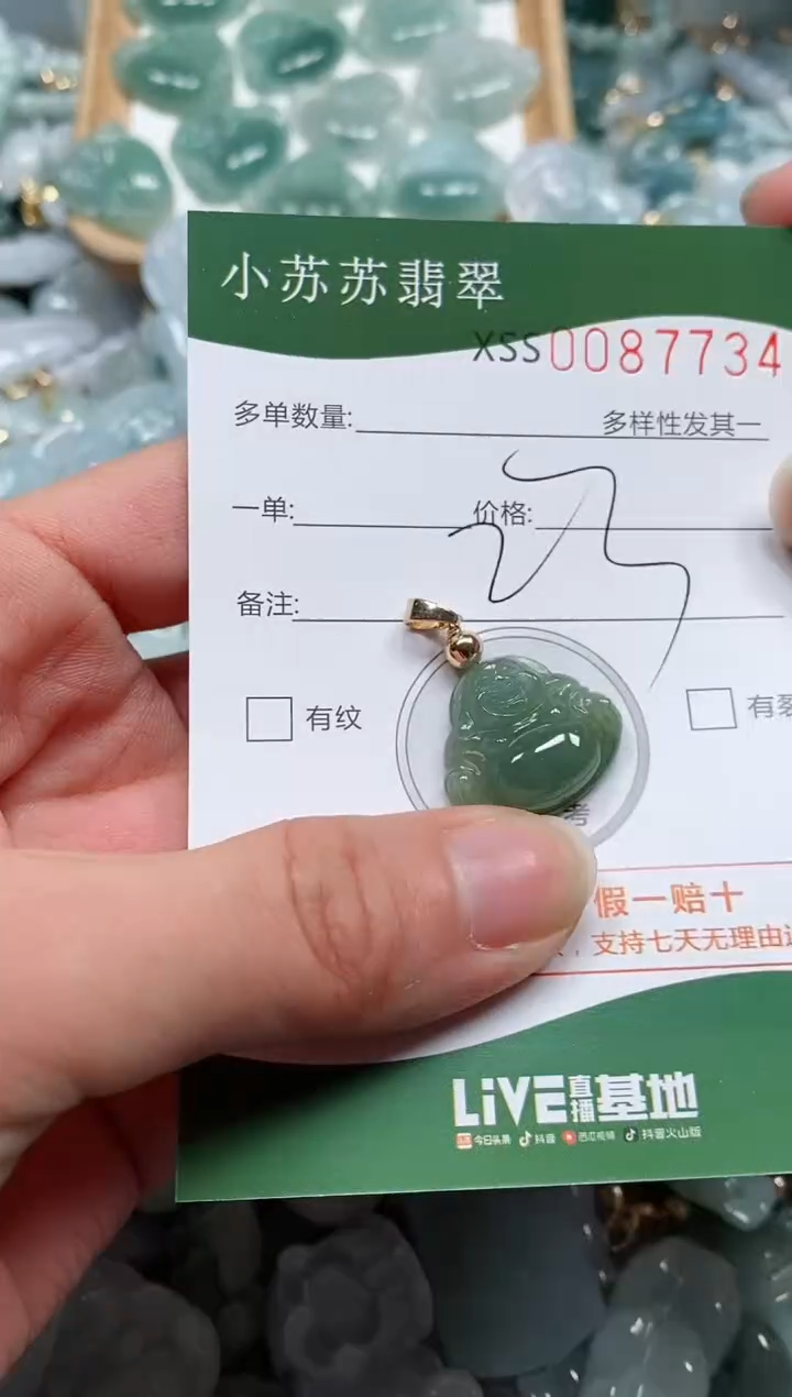 【闪购商品】翡翠颈饰未镶嵌闪购商品0087734