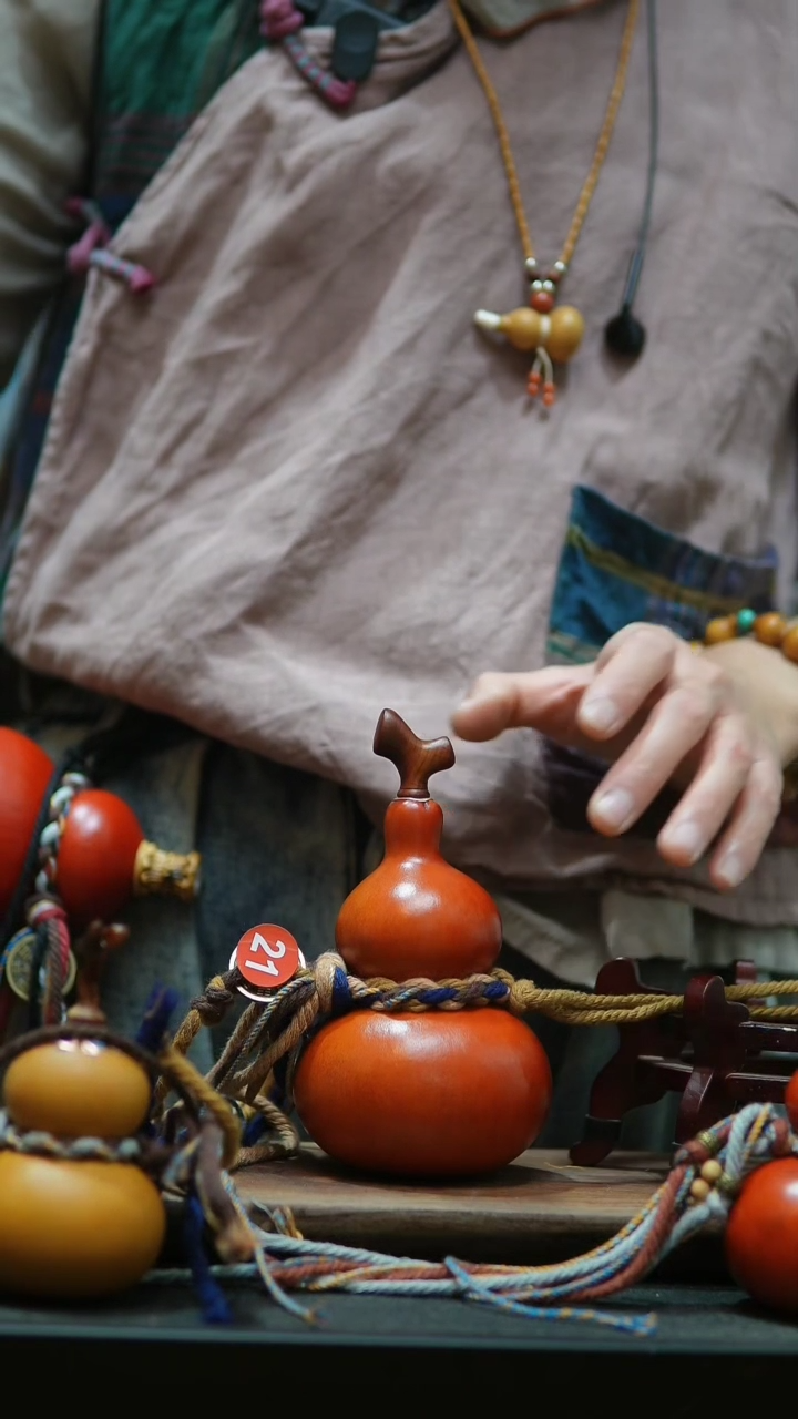 （福禄 ）天然葫芦（大漆款）21