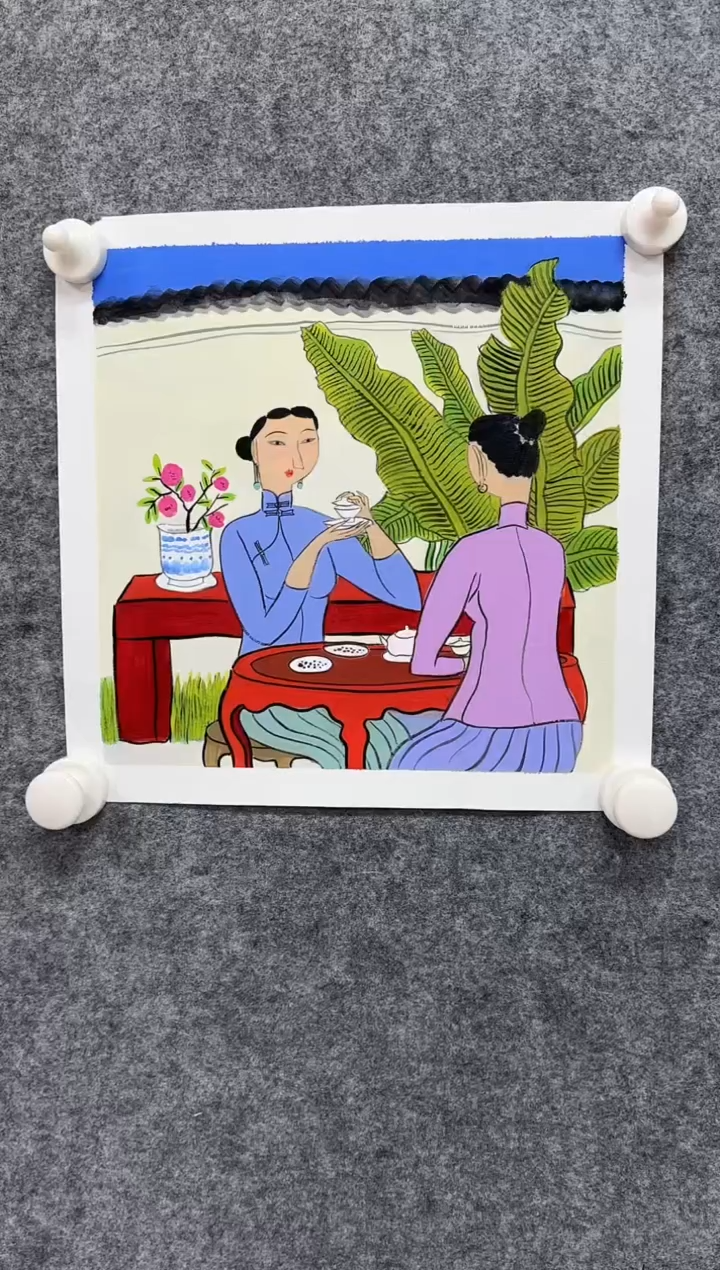 国画DH-NZS老师绘画作品