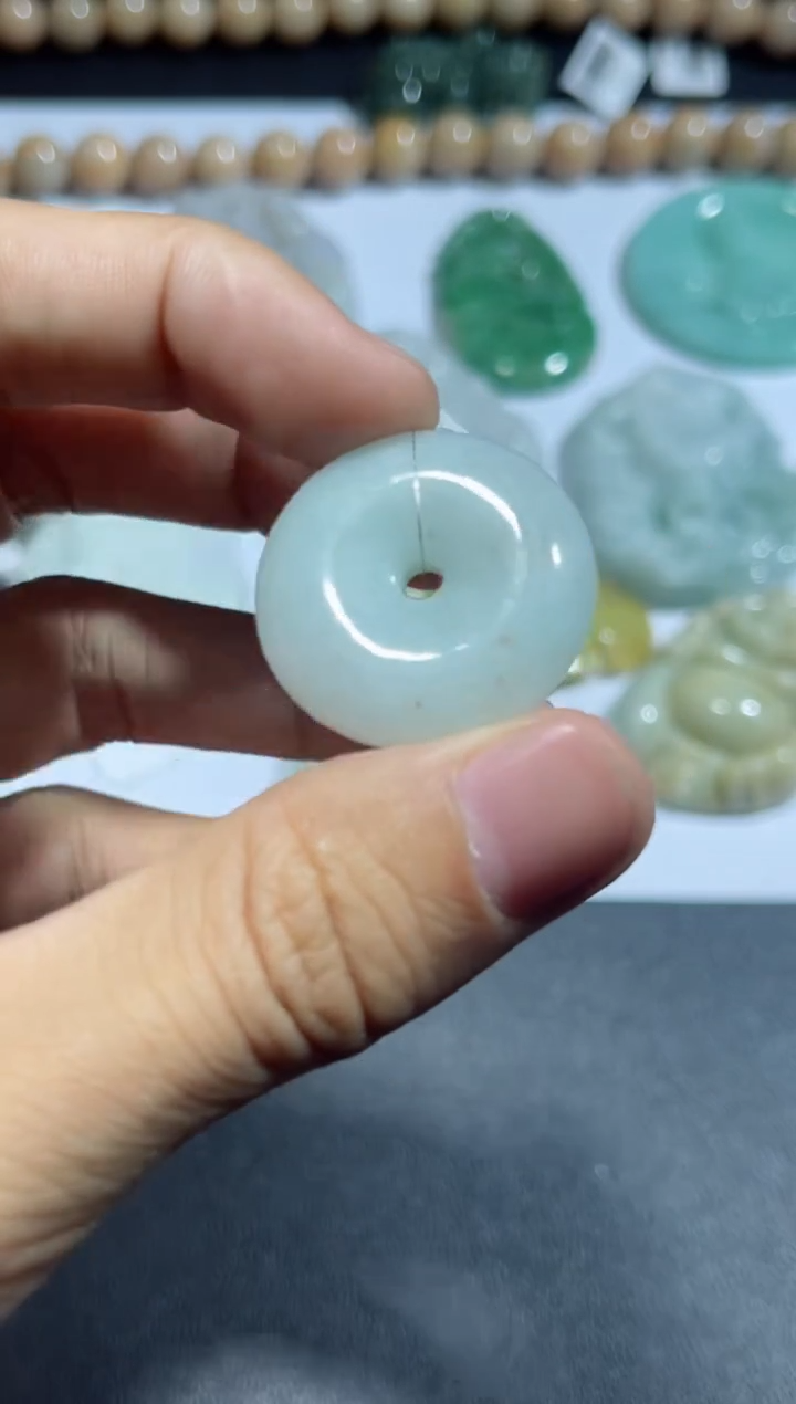 【闪购商品】翡翠颈饰未镶嵌00019974