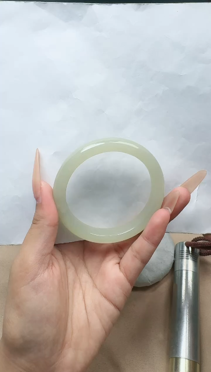 【闪购商品】和田玉手镯未镶嵌54/55圈口 YY