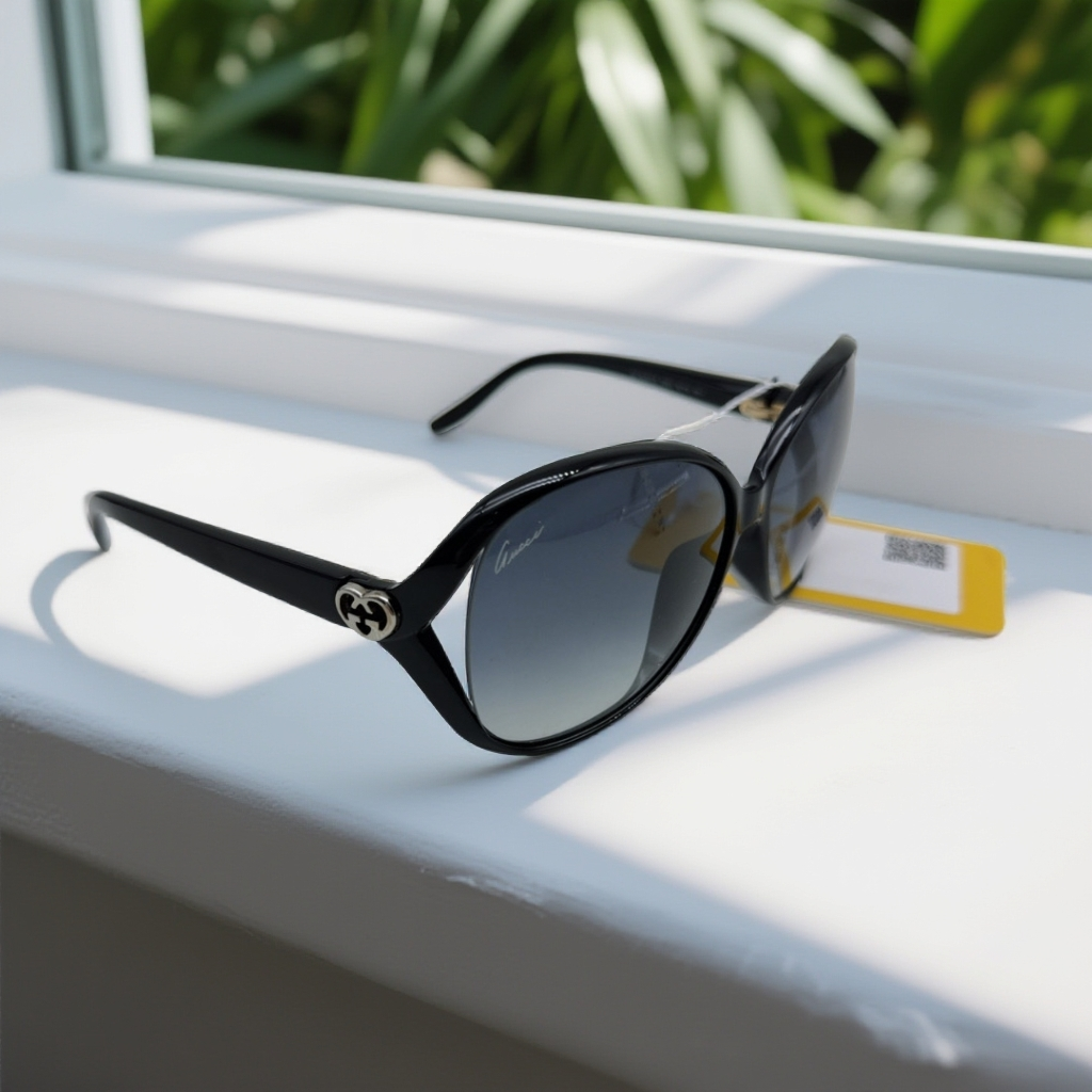 95新 GUCCI/古驰  黑色眼镜 1789 1582 