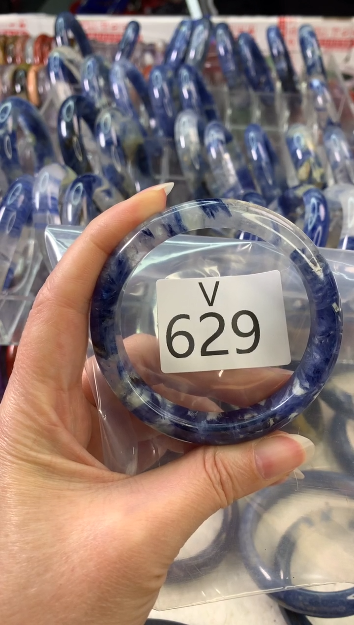 【闪购商品】水晶水晶手镯V未镶嵌629-57