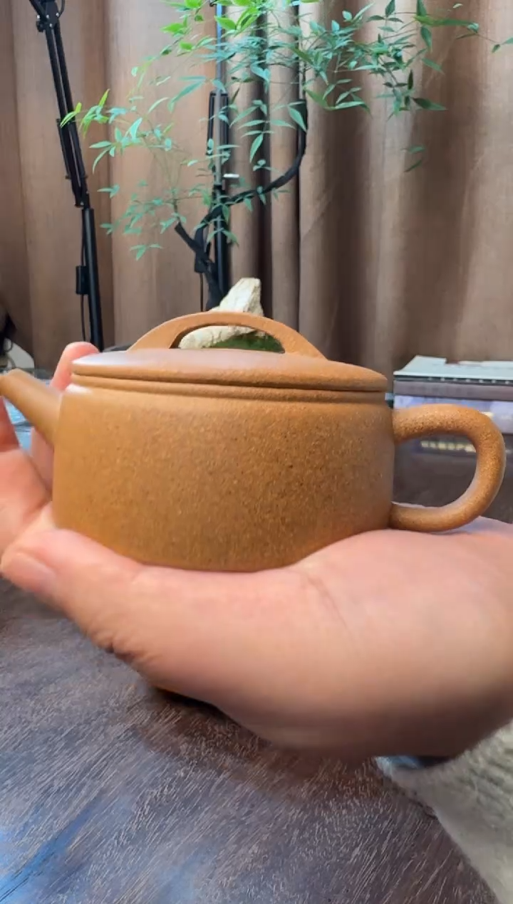 茶壶紫砂施***爱汉瓦-半手工制-宝山降坡泥-30目-容量：125CC