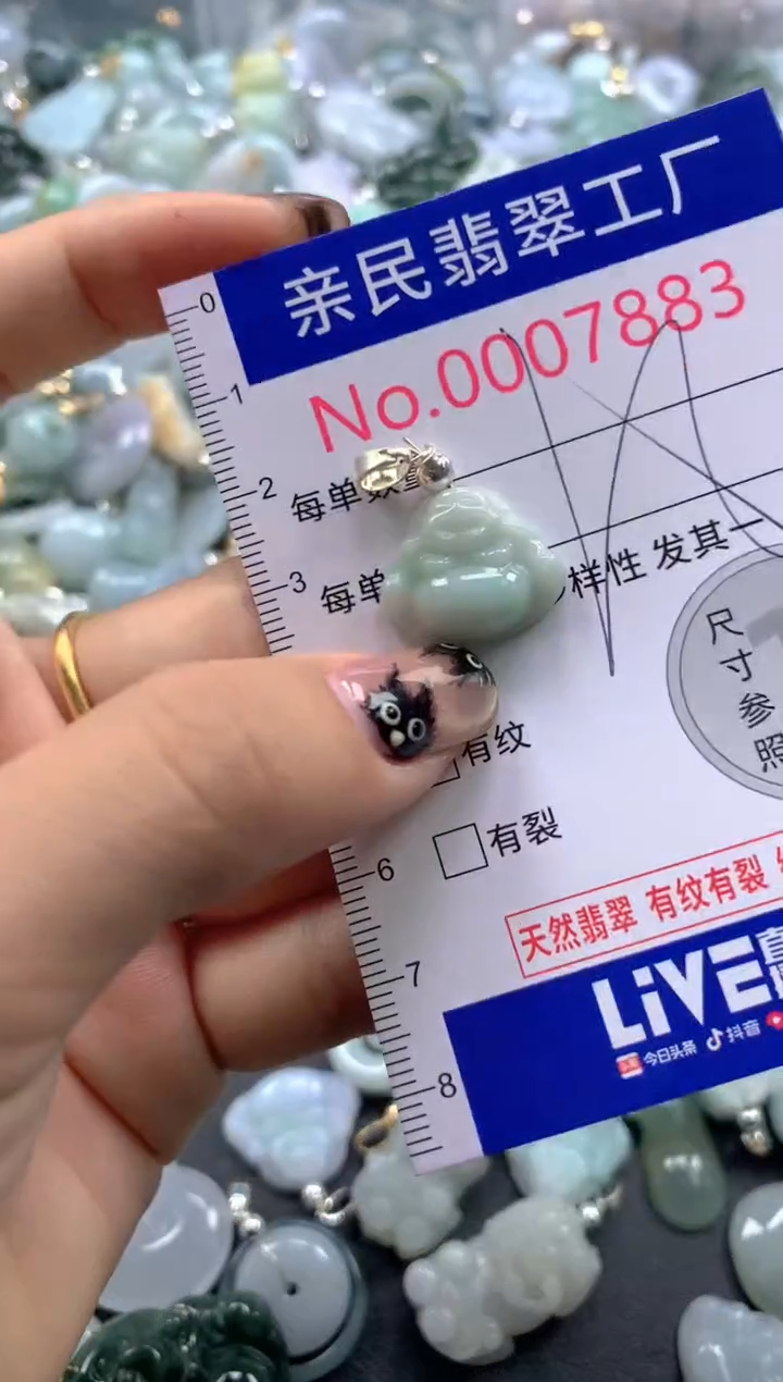 颈饰未镶嵌翡翠7883