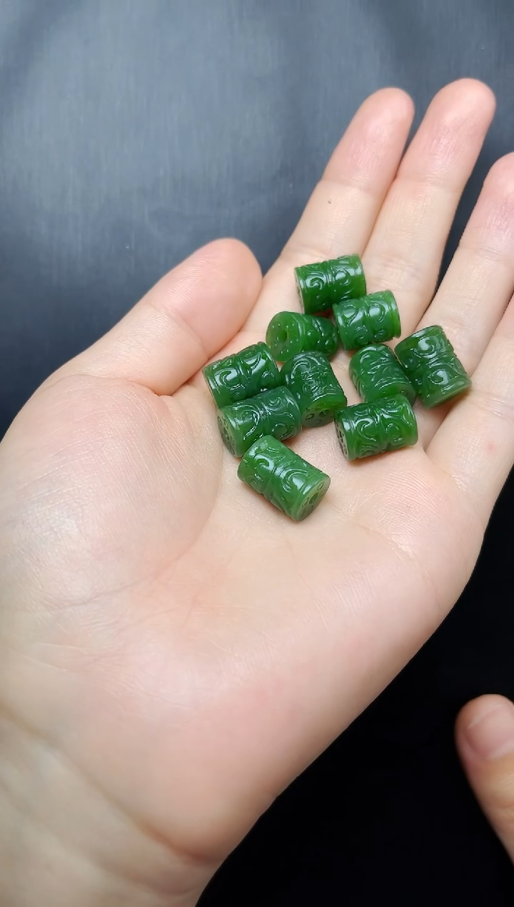 和田玉未镶嵌颈饰06路路通多样性拍一发一