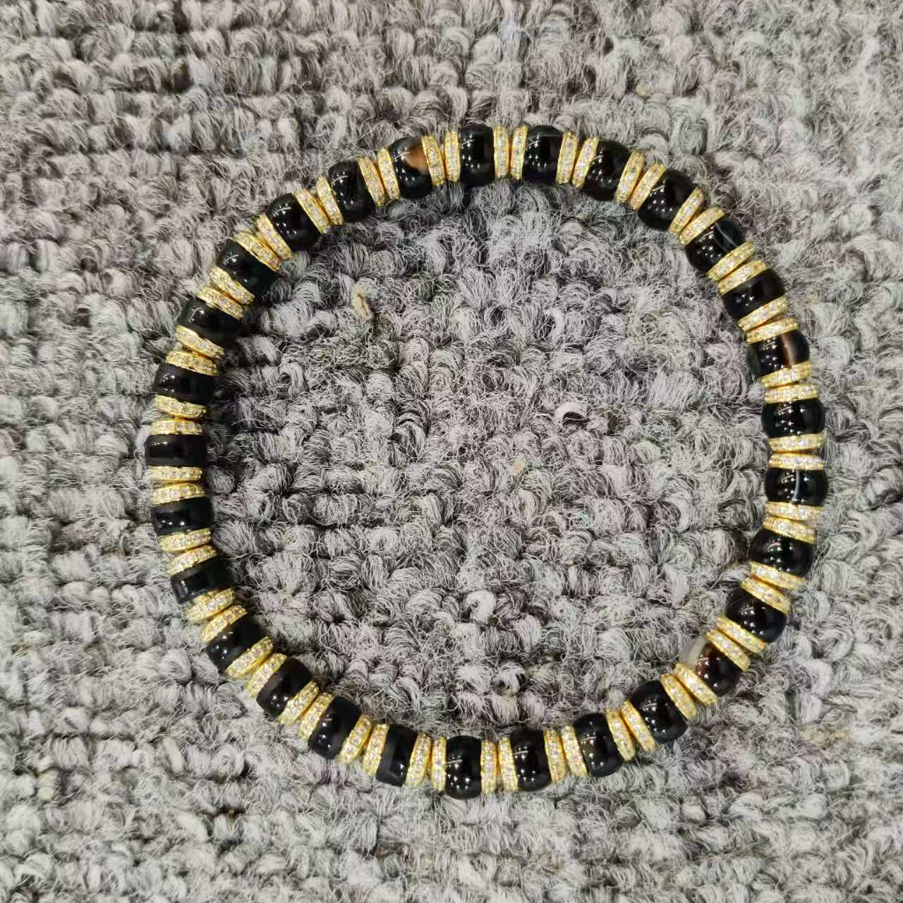 玛瑙汉堡手串   123号