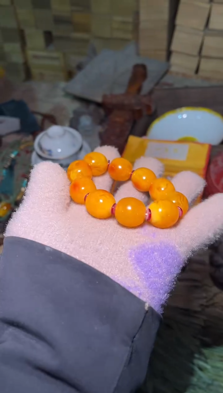 【闪购商品】蜜蜡颈饰未镶嵌雅琪优选精品链接16