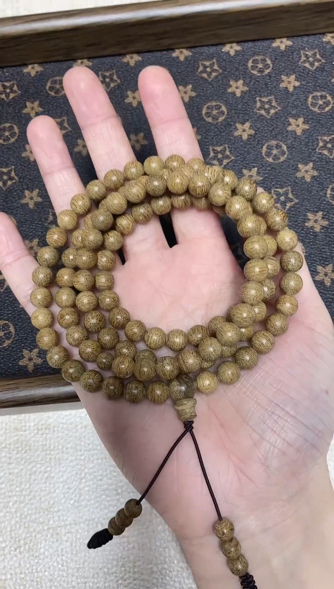 【闪购商品】沉香手串MY01019 沉香天然野菩萨棋多圈