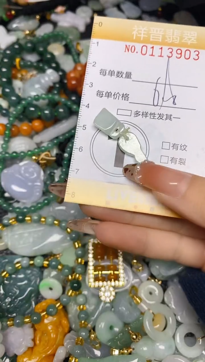 【闪购商品】翡翠颈饰未镶嵌闪购0113903