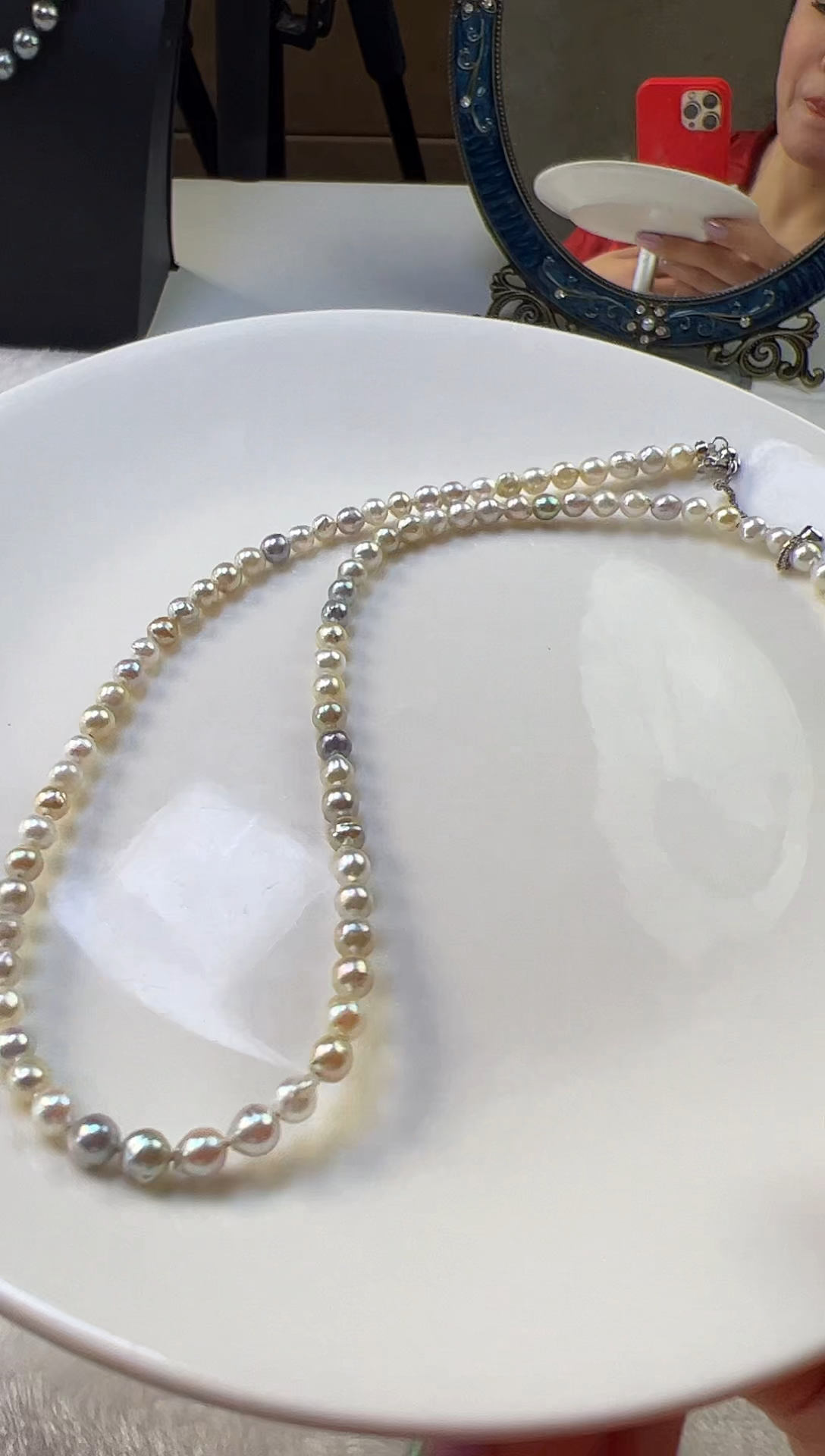 颈饰未镶嵌海水珍珠珍珠