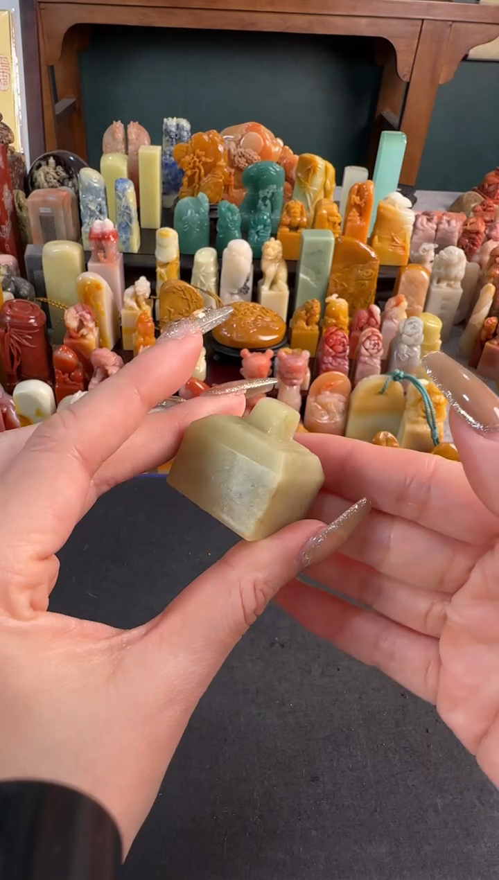 【闪购商品】青田石印石包四字9776