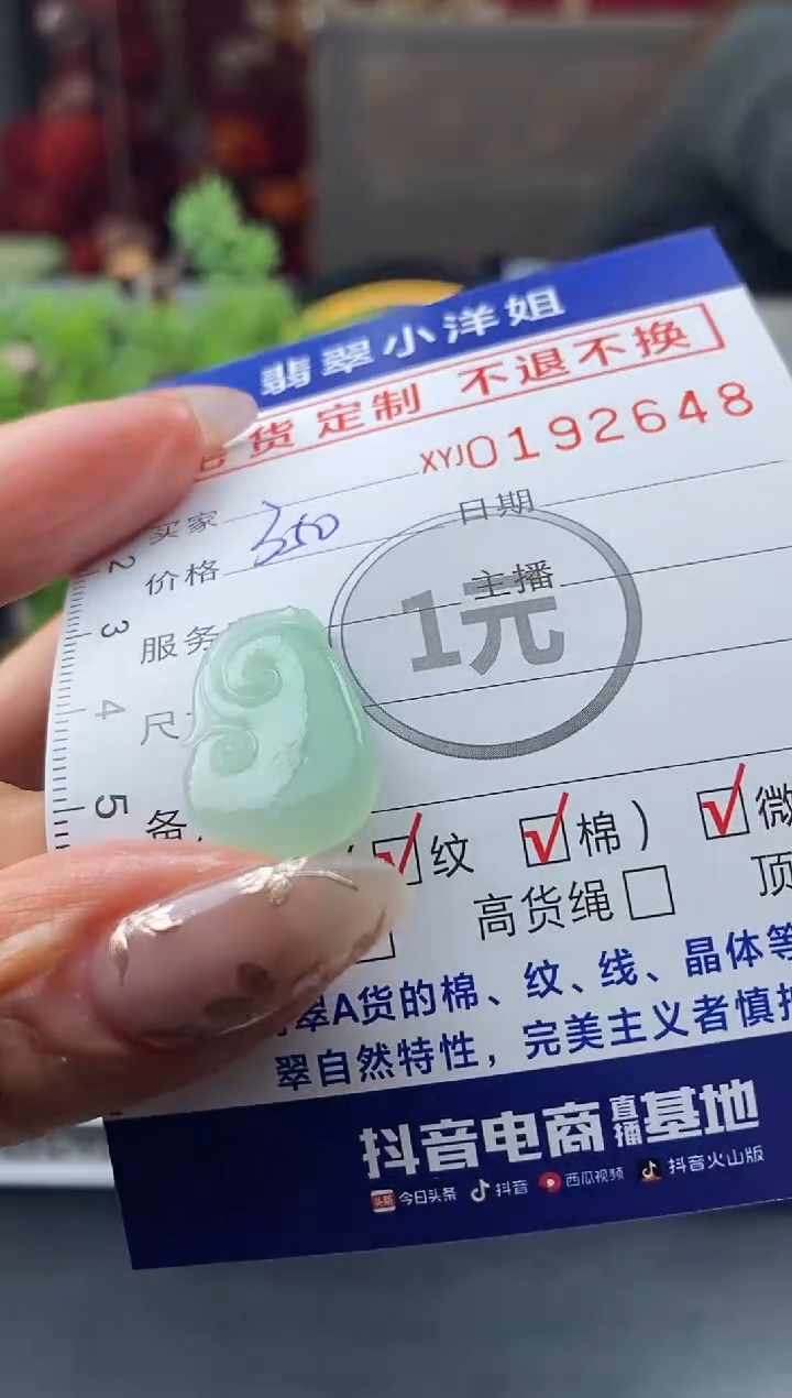 【闪购商品】定制翡翠未镶嵌毛货商品 不退换/2648