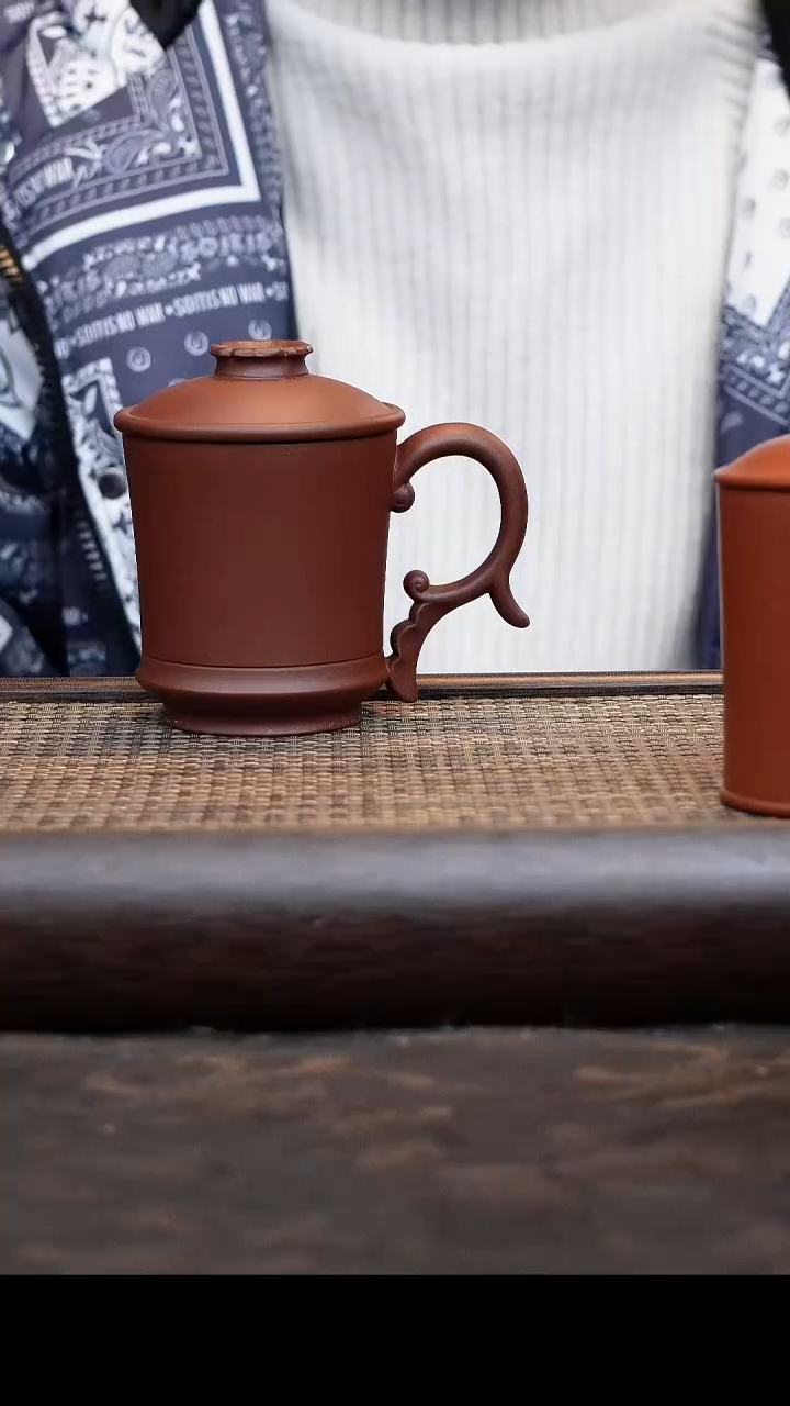 【闪购商品】紫砂茶杯底槽清福莲