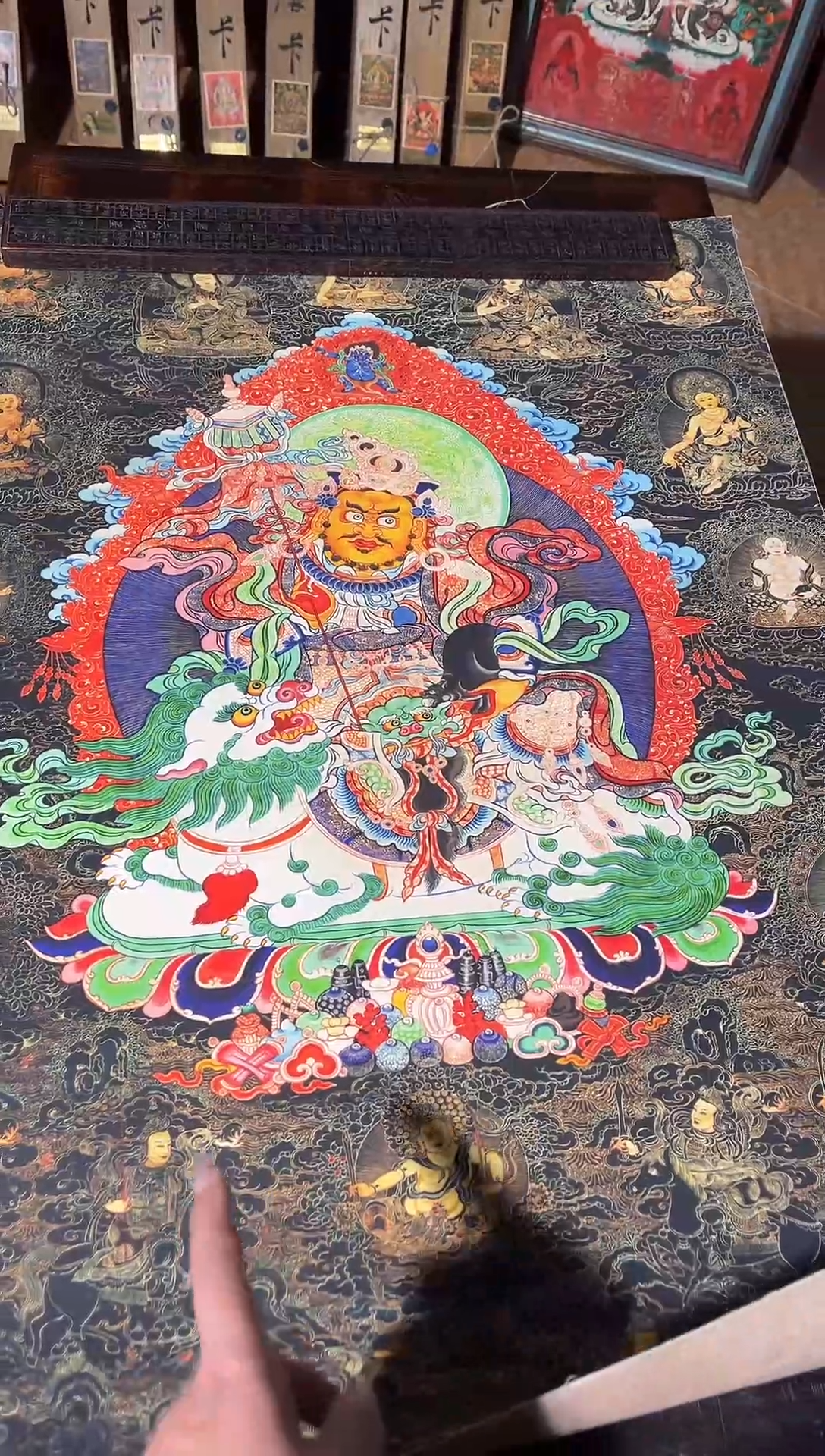 卷轴画东东唐卡tk16
