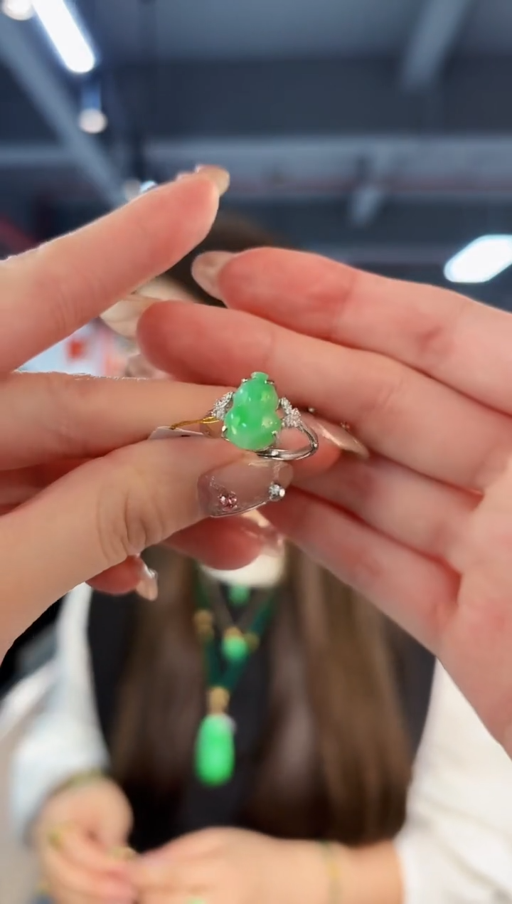 【闪购商品】翡翠戒指未镶嵌缅料A货/支持复检/一件