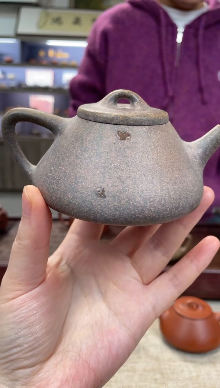 【闪购商品】紫砂茶壶岩中泥 六拼 子冶石瓢