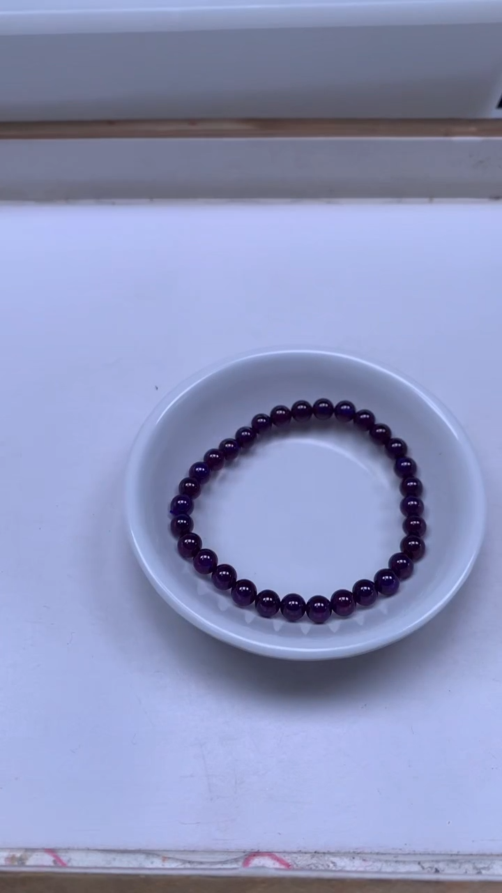 未镶嵌散珠红宝石E61 紫宝石6mm6个22.8元