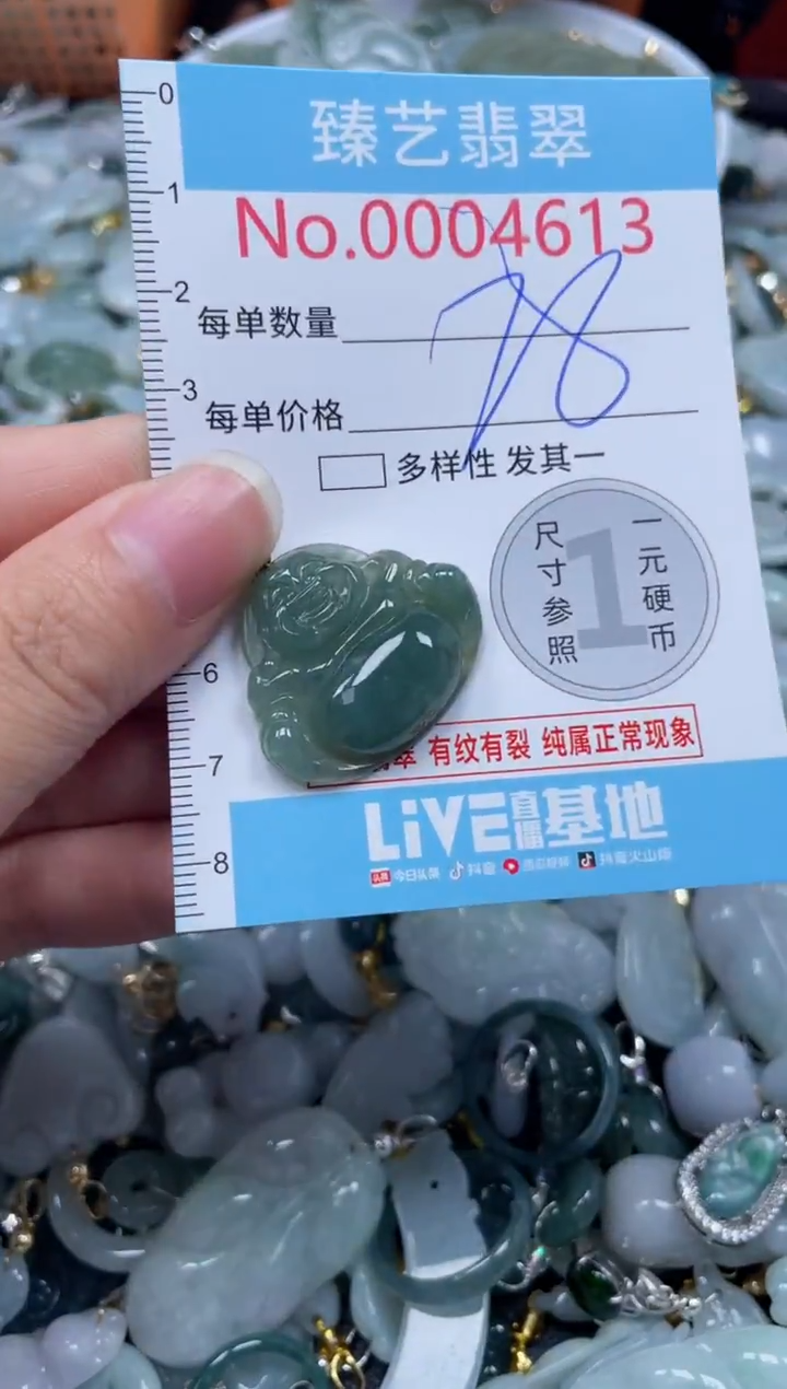 颈饰未镶嵌翡翠4613